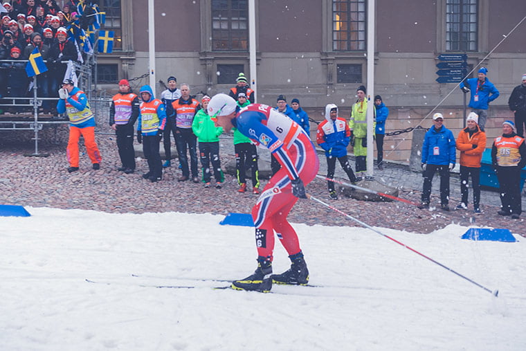 Petter Northug in action at a FIS World Cup event