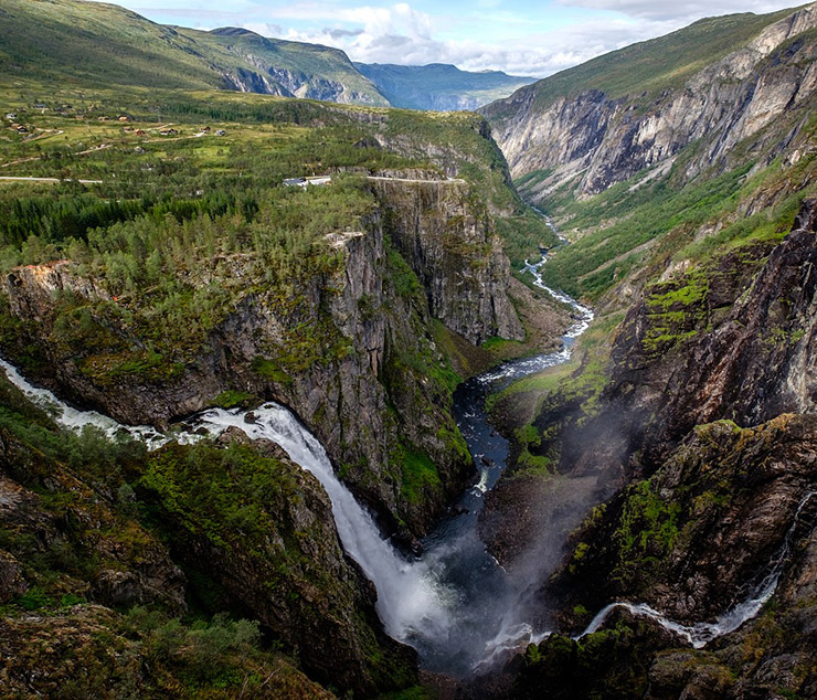 Vøringsfossen waterfall in Norway