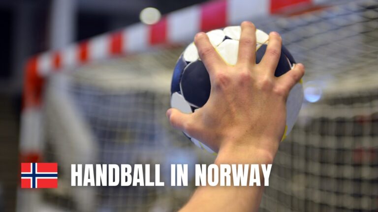 Handball in Norway graphic.