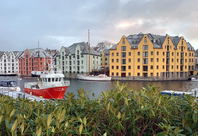 Ålesund in January