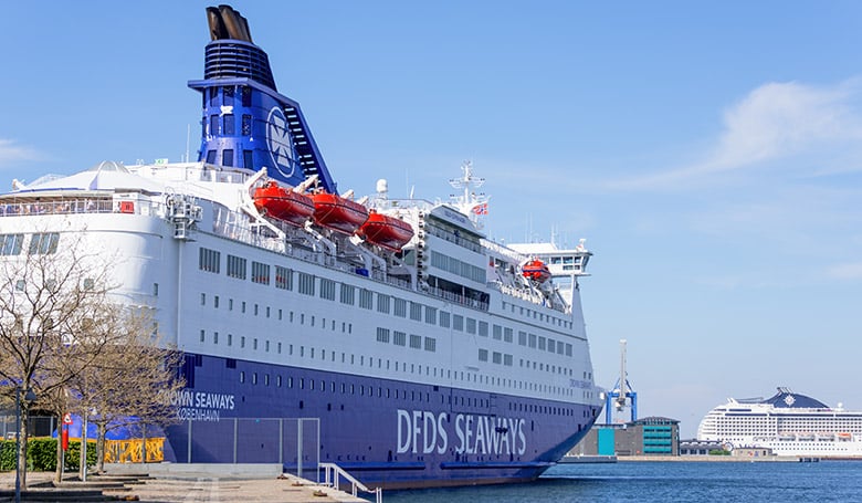 DFDS Ferry in Copenhagen