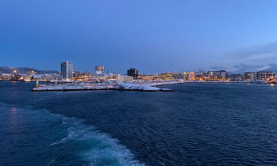 Leaving Bodø on the Hurtigruten