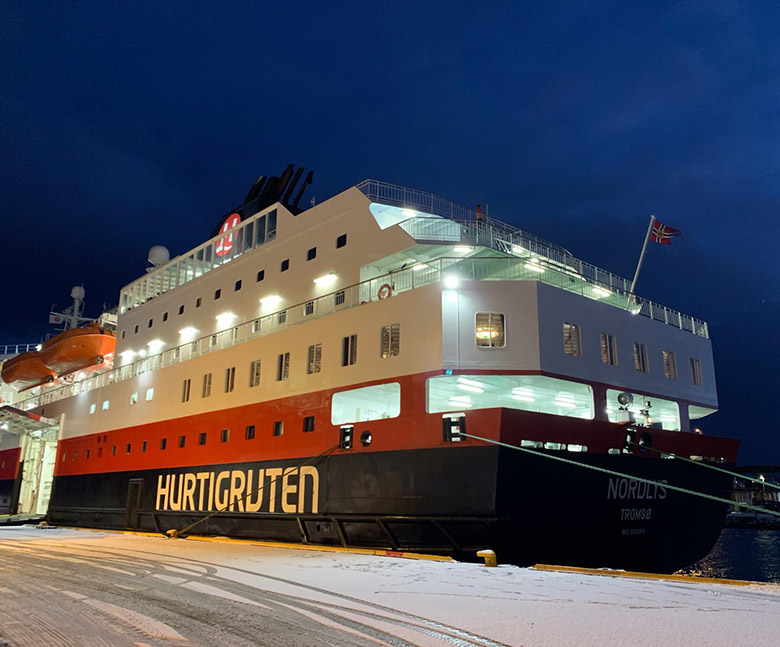 Hurtigruten vessel MS Nordlys