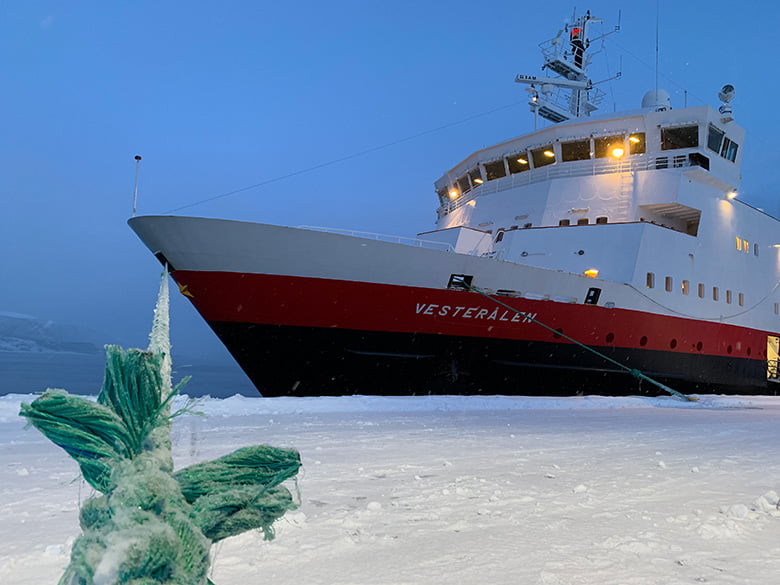 MS Vesterålen in Stokmarknes, Norway