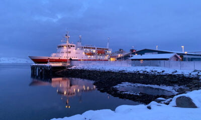 MS Vesterålen in Kirkenes, Norway