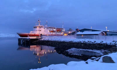 MS Vesterålen in Kirkenes, Norway
