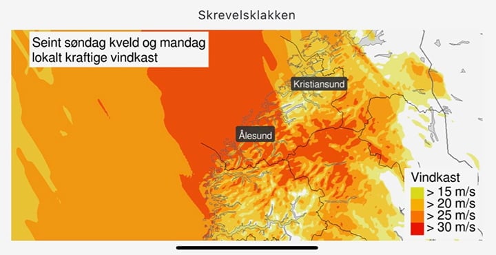 Hustadvika weather report