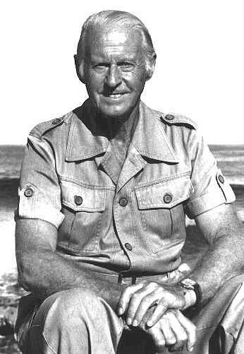 An older Thor Heyerdahl