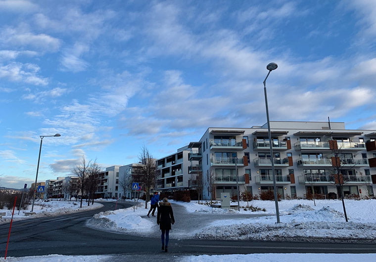 Fornebu in the Winter