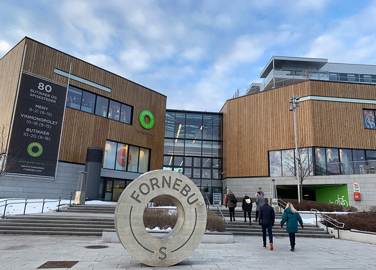 The Fornebu S shopping mall near Oslo, Norway