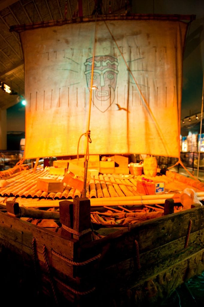 Thor Heyerdahl’s Kon-Tiki raft