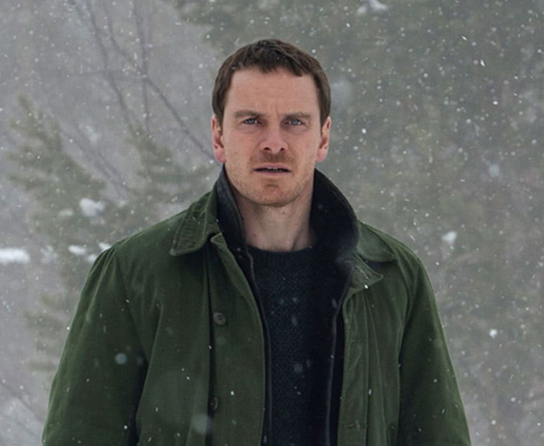 Michael Fassbender playing Harry Hole in the Snowman