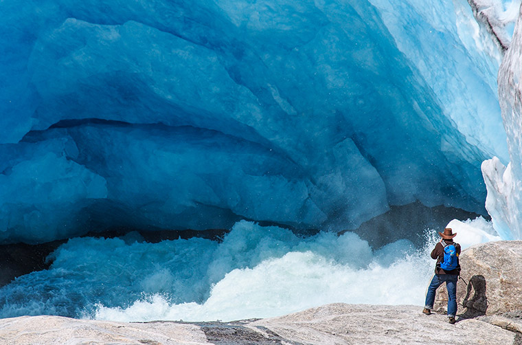 Nigardsbreen glacier in Norway