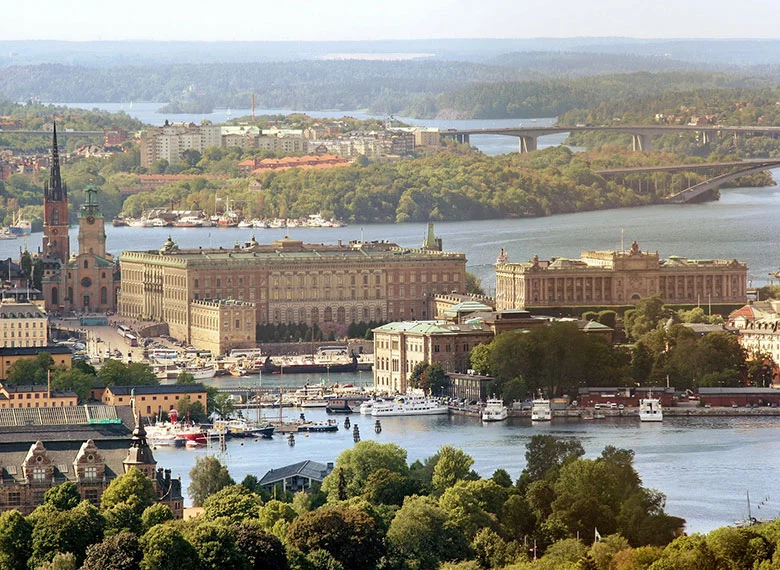 Sweden's Royal Palace in Stockholm