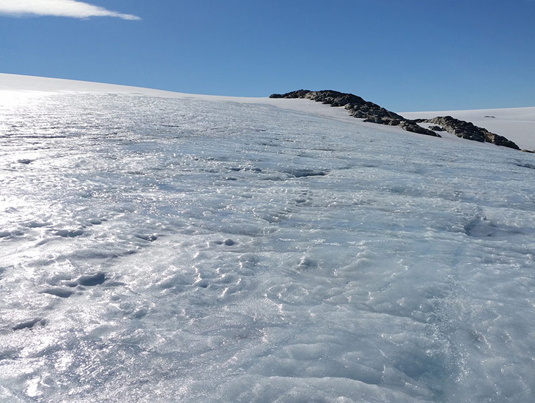 The Folgefonna glacier walk