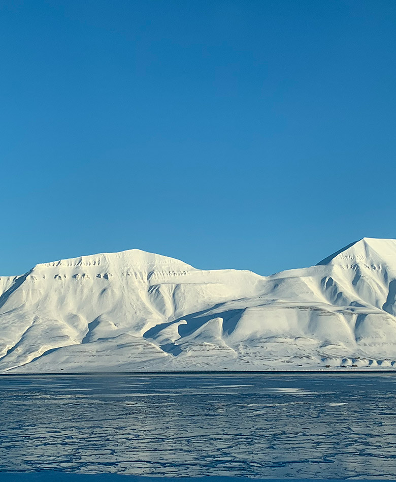 Beautiful Svalbard landscape