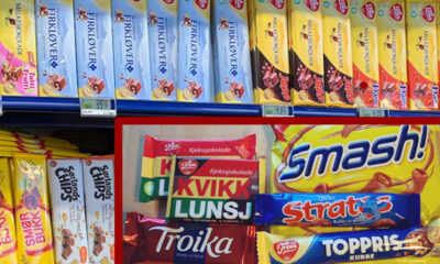 Norwegian chocolate selection