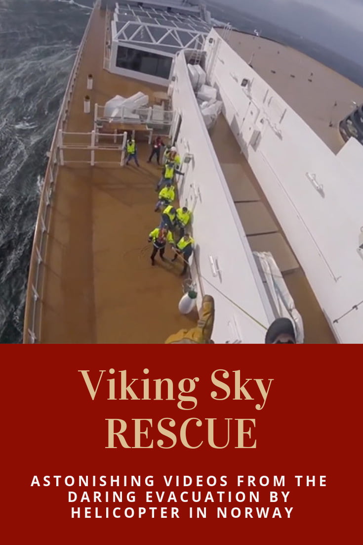 Viking Sky Rescue in Norway: Astonishing must-see videos from the evacuation by helicopter of the Viking Sky cruise ship off the coast of Norway