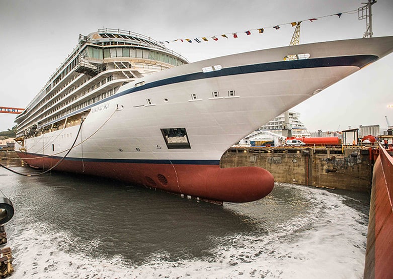 Viking Sky float-out