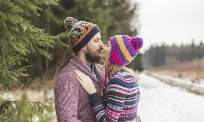 Scandinavian couple in love