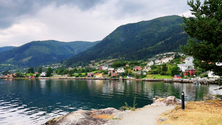 Balestrand on the Sognefjord. Photo: David Nikel.