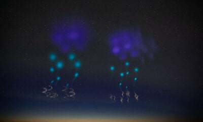Rocket-powered aurora borealis in the Norwegian skies