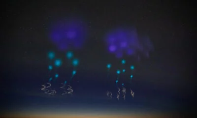Rocket-powered aurora borealis in the Norwegian skies