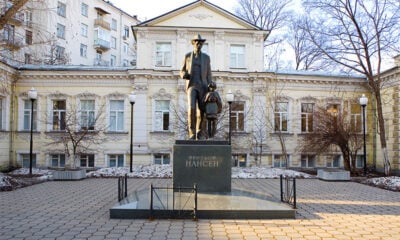 Fridtjof Nansen monument in Norway