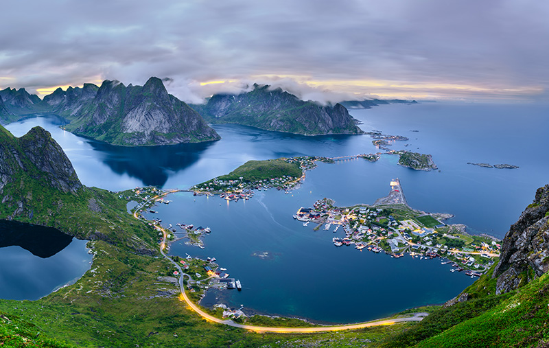 The environment of the Lofoten islands