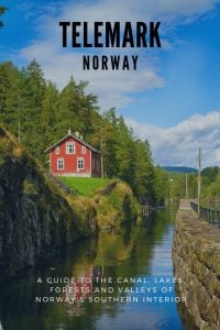 Telemark Norway is a largely forested region of southern Norway, known for its canal, lakes and valleys.