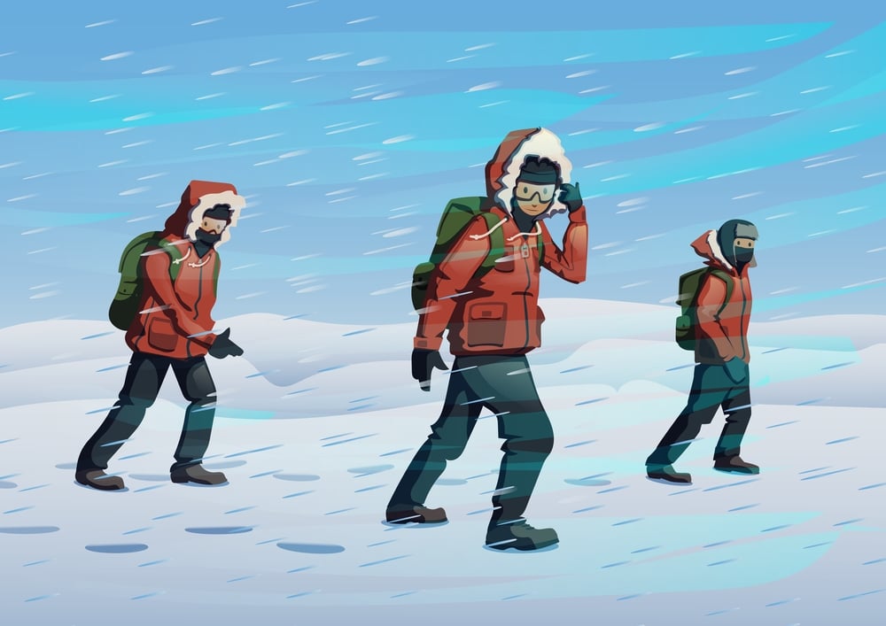 Polar explorers from Norway
