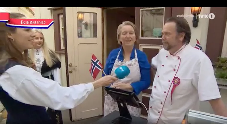 NRK live from Egersund