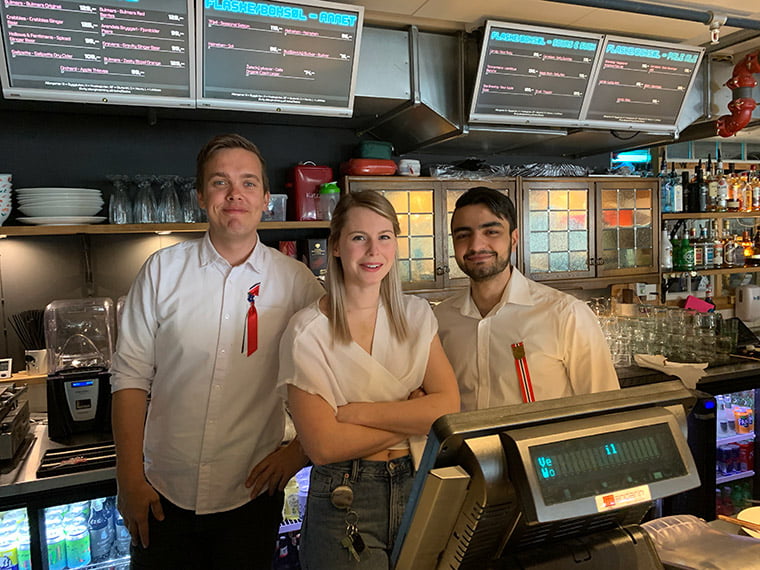 Bar staff at Work-Work in Trondheim