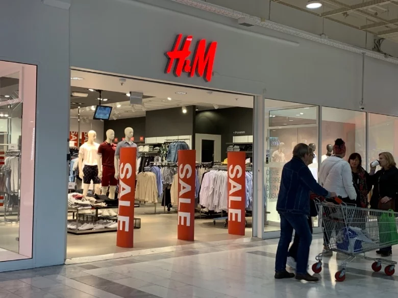 H&M store in Tiller, Norway