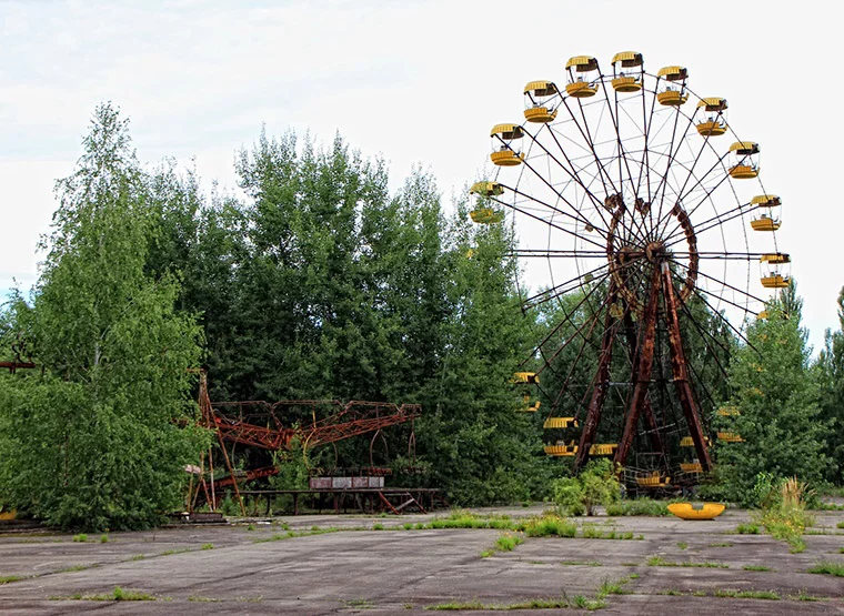 The abandoned fairground of Pripyat