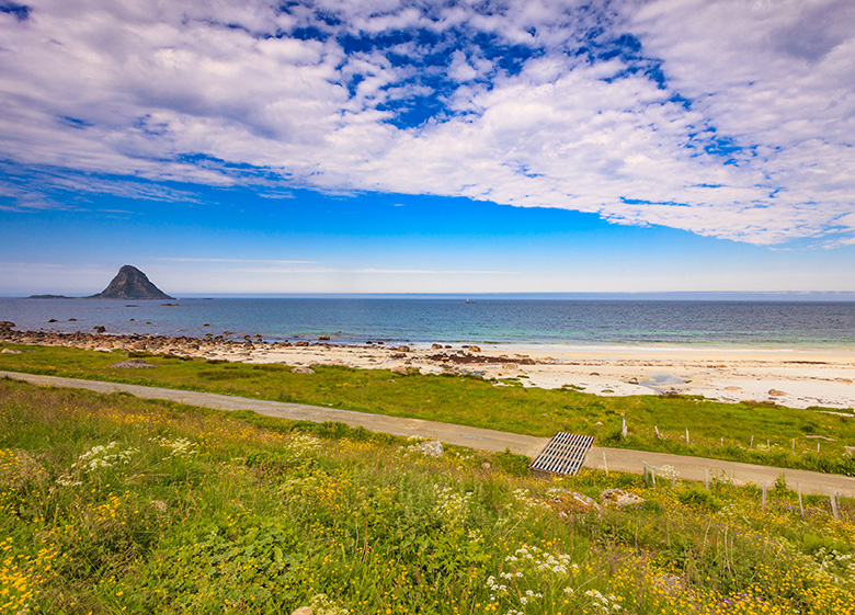 Bleik beach on Andøya in northern Norway