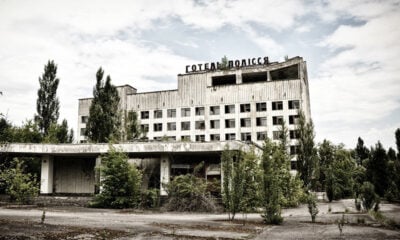 The ghost town of Pripyat, Ukraine