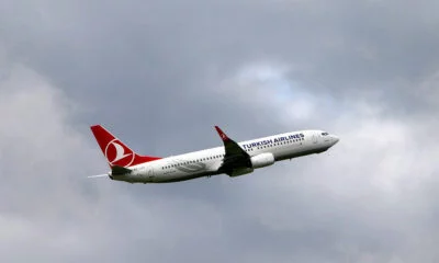 Flying on Turkish Airlines jet