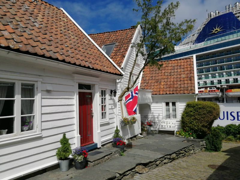 Small house Stavanger Old Town