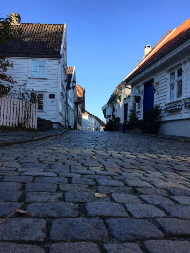 Stavanger Old Town low cobbles 2