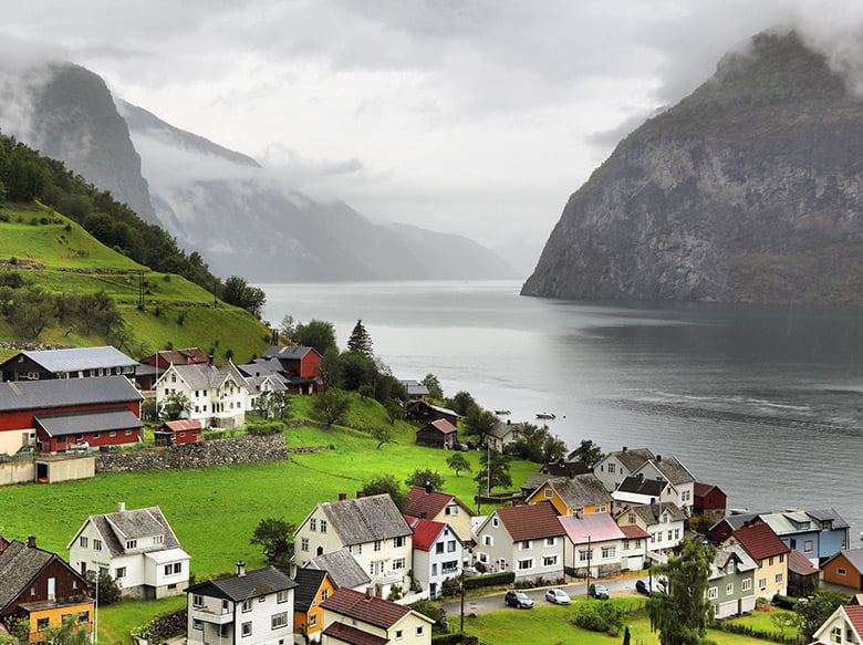 Beautiful Undredal in Norway