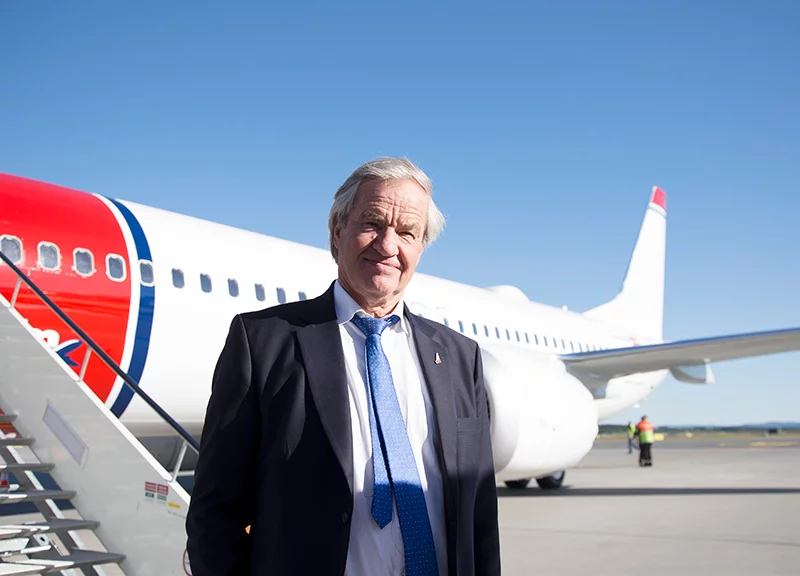 Bjørn Kjos Norwegian CEO