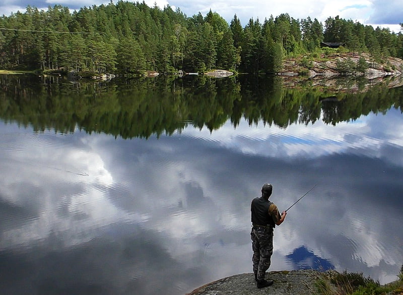 Fisherman in Norway