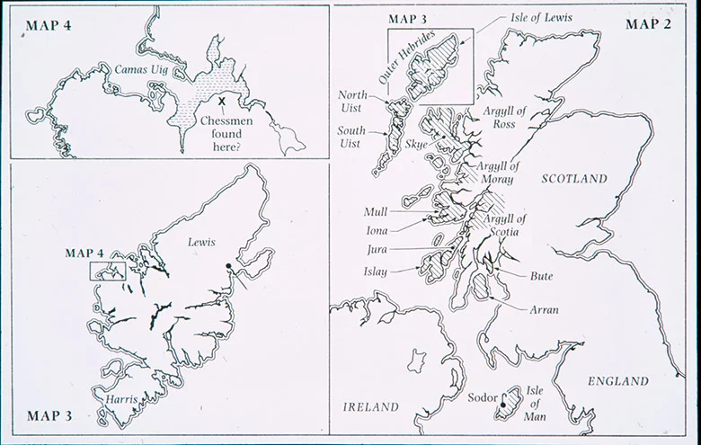 Isle of Lewis map