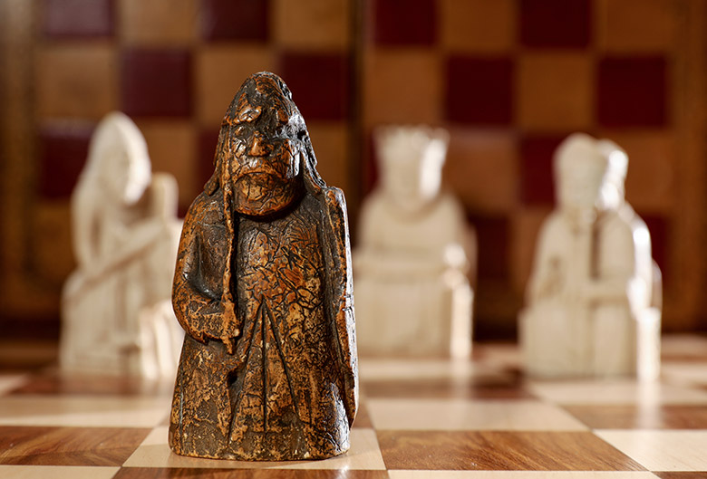 The Lewis Chessman recently rediscovered