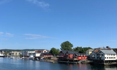 The lovely Levanger waterfront