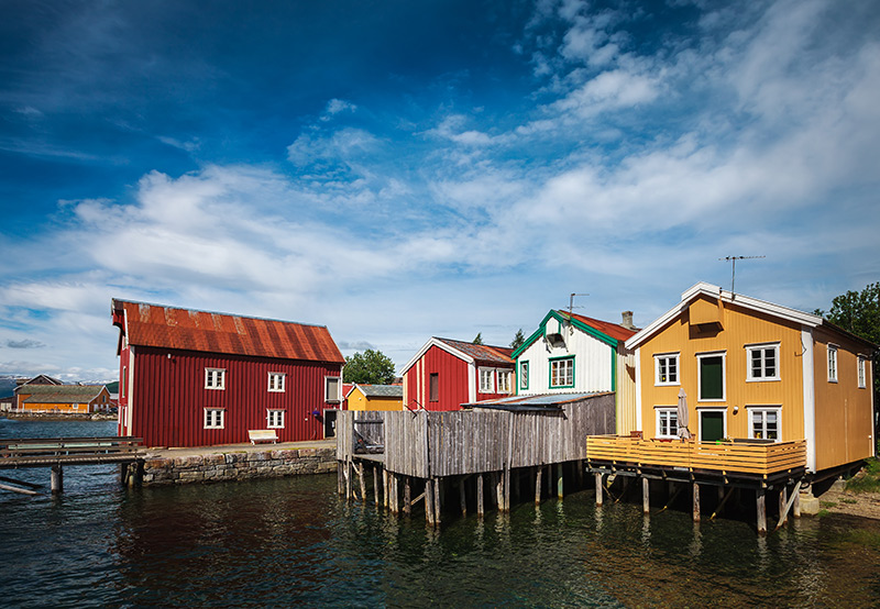 Mosjøen in Norway