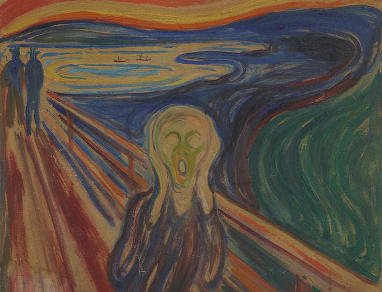 The Scream by the Munch Museum