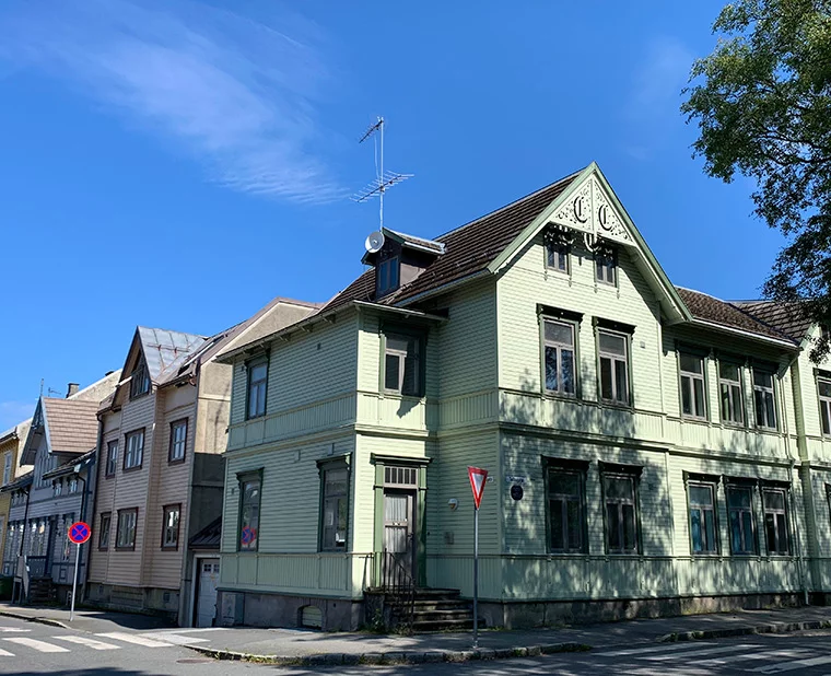 Timber buildings of Levanger