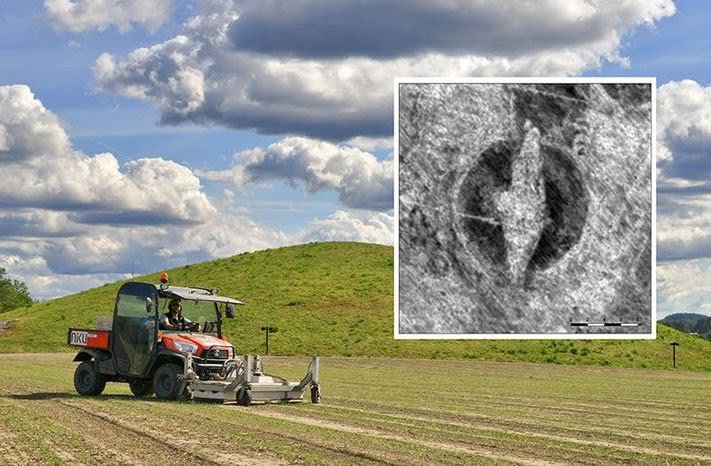 Viking ship excavation in Norway